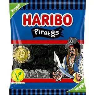 Haribo Piratos 175g - veggie