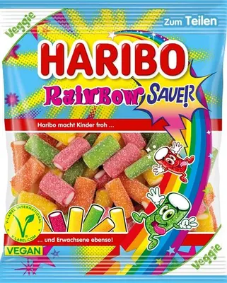 Haribo Rainbow Sauer 160g - vegan