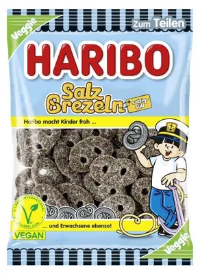 Haribo Salz Brezeln 175g - vegan