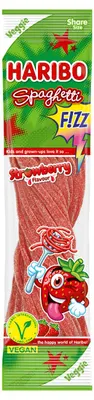 Haribo Spaghetti Sour Strawberry Flavour 200g - vegan