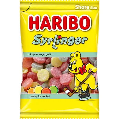 Haribo Syrlinger 375g