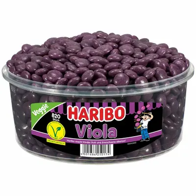 Haribo Viola 820 pcs. 1,148 kg - veggie