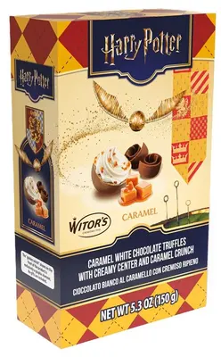 Harry Potter White Choc & Caramel Truffles 150g