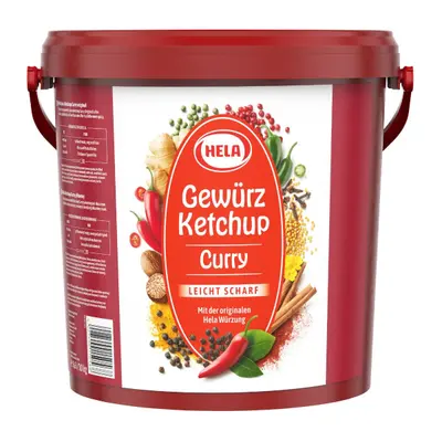 Hela Gewürz Ketchup Curry leicht scharf 10kg