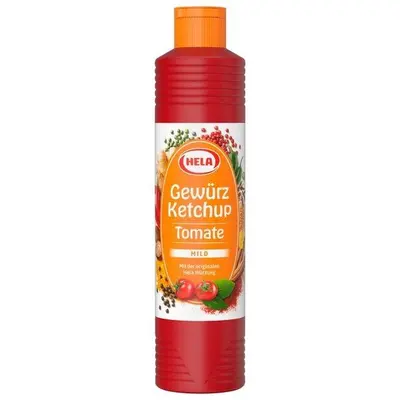 Hela Gewürz Ketchup Tomate Mild 800ml