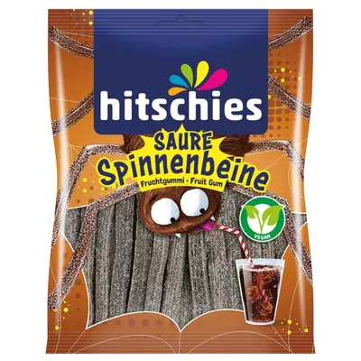 hitschies Saure Spinnenbeine Cola 125g - vegan