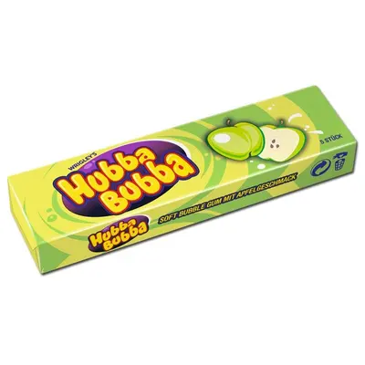 Hubba Bubba Apple 5 pcs. 35g