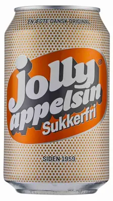 Jolly Appelsin 18x330ml Can - sugar free