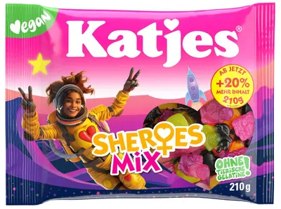 Katjes Sheroes Mix 210g - vegan