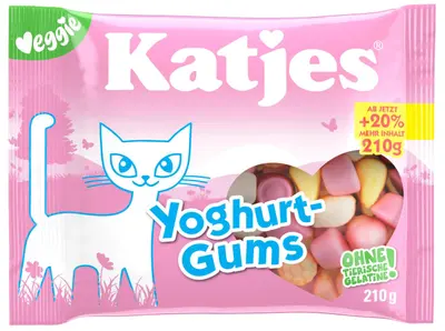 Katjes Yoghurt-Gums 210g - veggie
