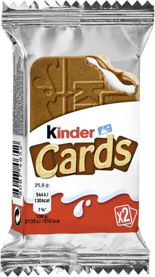 Kinder Cards T2 25,6g