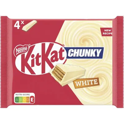 KitKat Chunky White 4-pack 160g