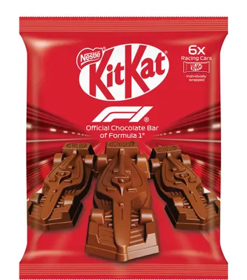 KitKat F1 Chocolate Racing Cars 66g