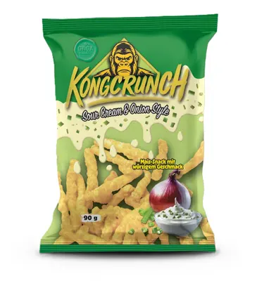 Kongcrunch Sour Cream & Onion Style 90g