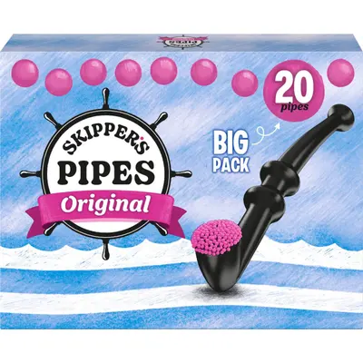 Malaco Skipper's Pipes Original 20 pcs. 340g