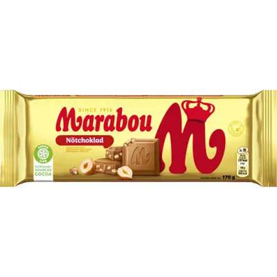 Marabou Nötchoklad 170g