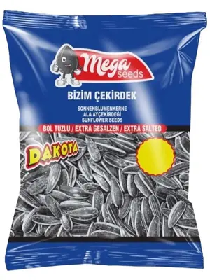 Mega Seeds Roasted Sunflower Seeds Extra Salted 120g