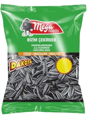 Mega Seeds Roasted Sunflower Seeds Unsalted 120g