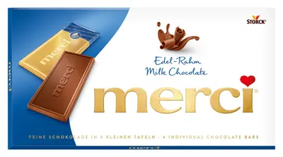 merci Milk Chocolate 4 pcs. 100g