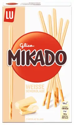 Mikado Weisse Schokolade 75g