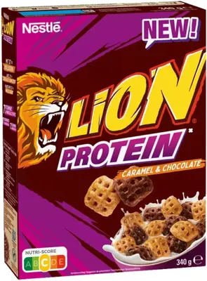 Nestlé Lion Protein Caramel & Chocolate 340g