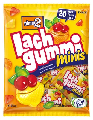 nimm2 Lachgummi minis 258g