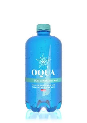 OQUA Soft Sparkling 12x600ml Bottle PET