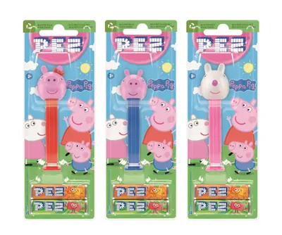 PEZ Peppa Pig + 2 Refills 17g