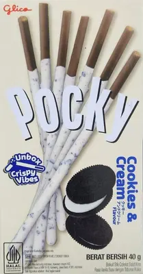 Pocky Cookies & Cream Flavour 40g