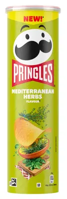 Pringles Mediterranean Herbs 185g