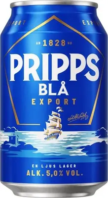 Pripps Blå Export 5% 24x330ml Can