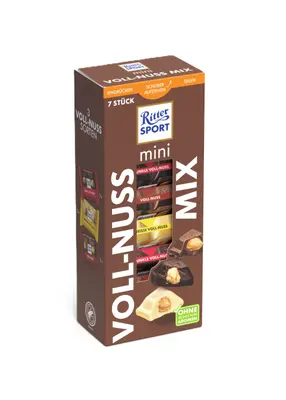 Ritter Sport mini Voll-Nuss Mix 7 pcs. 116,69g