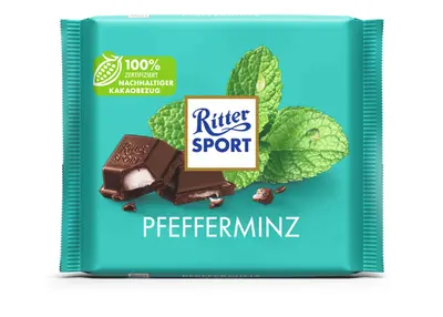 Ritter Sport Pfefferminz 100g