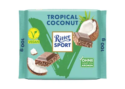 Ritter Sport Vegan Tropical Coconut 100g