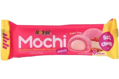 Royal Family Mochi Minis Strawberry Cheesecake Flavor 40g