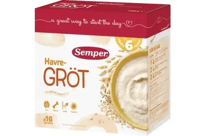 Semper Oat Porridge 6M 480g