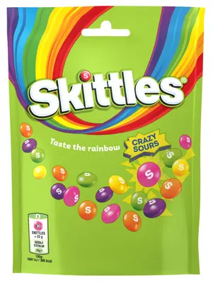 Skittles Crazy Sours 152g