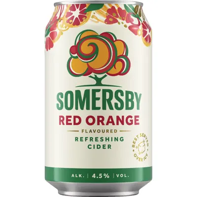 Somersby Red Orange 4,5% 18x330ml Can
