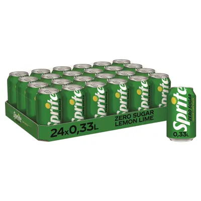 Sprite Zero Sugar 24x330ml Can CCEP