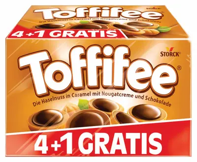 Storck Toffifee 4+1 gratis 5x125g