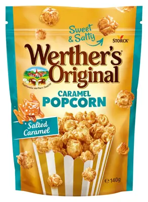 Storck Werther's Original Salted Caramel Popcorn 140g