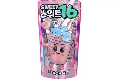 Sweet16 Peach Ade Zero Sugar 200ml