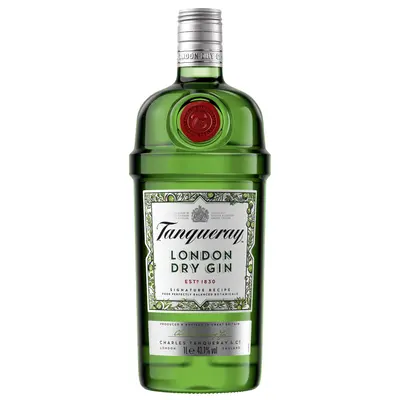 Tanqueray London Dry Gin 43,1% - 1l