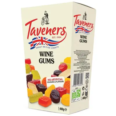 Taveners Wine Gums 400g