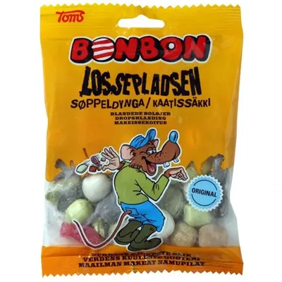 Toms BonBon Lossepladsen 125g