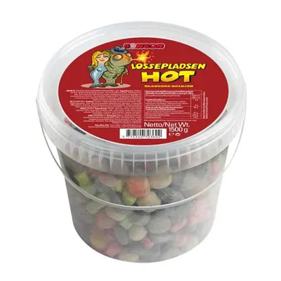 Toms BonBon Lossepladsen Hot 1,5kg Disp.
