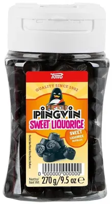Toms Pingvin Sweet Liquorice 270g