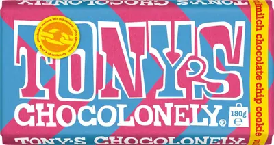 Tony's Chocolonely Vollmilch Chocolate Chip Cookie 180g