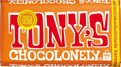 Tony's Chocolonely Vollmilch Karamell Meersalz 180g