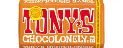Tony's Chocolonely Vollmilch Karamell Meersalz 90g